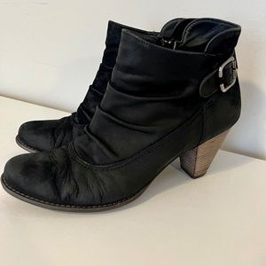 Women’s’ Paul Green Booties - black U.S. size 8 (5.5 UK sizing)
